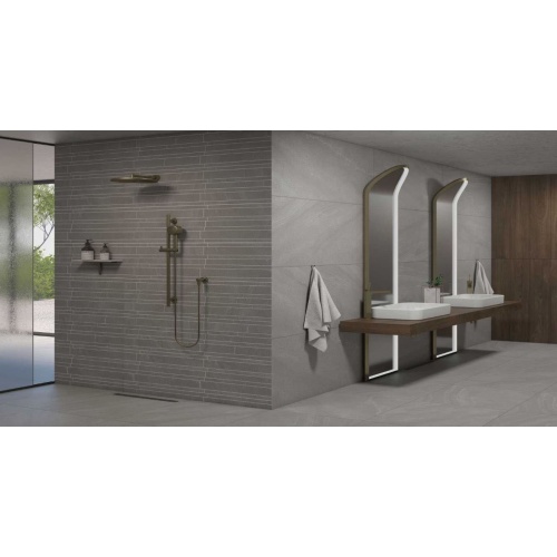 پرسلان لعابدار عایق ضدسرما سری ریور گری کاشی تبریز